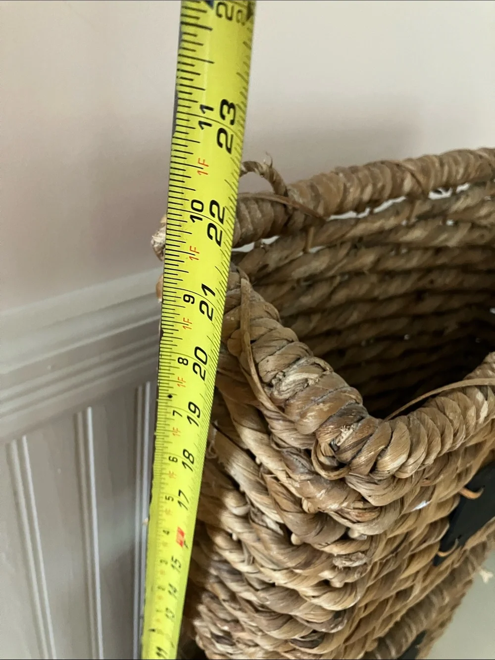 Woven Seagrass Storage Basket - Natural